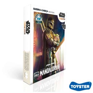 Quebra-cabeça The Mandalorian com 1000 Peças - Game Office