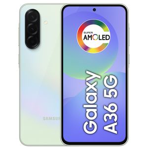 Smartphone Samsung Galaxy A36 5G Verde, 128GB, 6GB RAM e Câmera Tripla 50MP + 8MP + 5MP