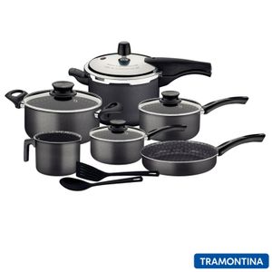 Conjunto de Panelas em Alumínio com 08 Peças Paris - Tramontina