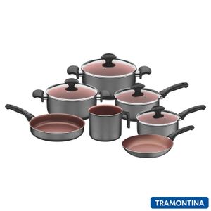 Conjunto de Panelas em Alumínio com 07 Peças Vermont - Tramontina
