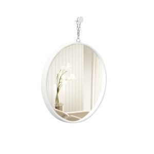 Espelho Decorativo Short Strip Alça Corrente 40cm Redondo