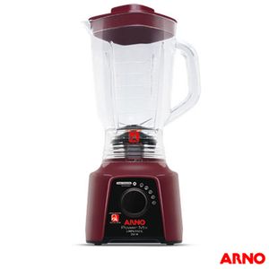 Liquidificador Arno Power Mix Limpa Fácil com 05 Velocidades e Jarra San Crystal com 2,5 Litros - LQ32