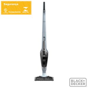 Aspirador Vertical Portátil Black&Decker com Capacidade de 500 ml Coletor de Tecido - AV100-BR