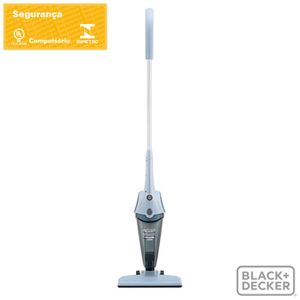 Aspirador de Pó Vertical Black & Decker Ciclônico 2 em 1 com Capacidade de 0,8 Litros - AV12