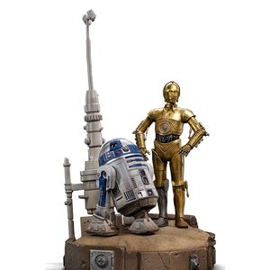 C-3PO and R2-D2 Deluxe Star Wars Art Scale 1/10 Iron Studios