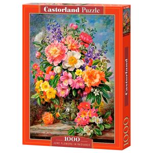 Puzzle 1000 Peças Flores Radiantes - Castorland Imp. (C-103904-2)