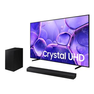 Combo Samsung Smart TV 55" Crystal UHD 4K U8100F 2025 + Soundbar HW-B550
