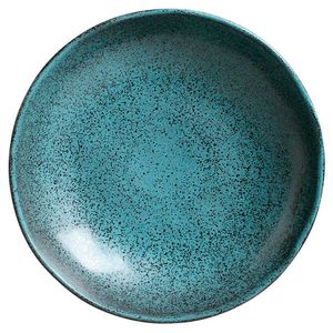 Conjunto de Pratos de Fundo Bio Nigth Sky em Stoneware Ø25cm 1100ml com 06 Peças Azul - Porto Brasil