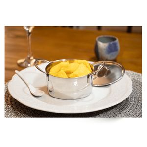 Mini Caçarola Com Tampa Couvert Inox 12Cm - James.F
