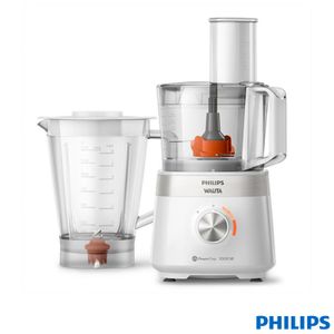 Processador de Alimentos Philips PowerChop 1000w 8x1 2 Velocidades, Capacidade de 1,5 Litros Função Color Code - RI