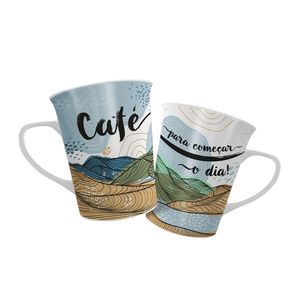 Caneca Café Para Comecar O Dia 340Ml - Dolce Home