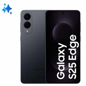 Smartphone Samsung Galaxy S25 EDGE 5G Titânio Jetblack, 512GB, 12GB RAM e Câmera Dupla de 200MP + 12MP