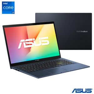 Notebook Asus, Intel Core i7-1165G7, 8GB, 256GB SSD, Tela 15,6", VivoBook 15-X513EA-EJ3010W