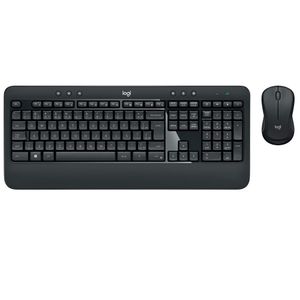 Combo Teclado e Mouse sem fio Logitech MK540 Apoio para as Mãos, Mouse Ambidestro, USB e Layout ABNT2