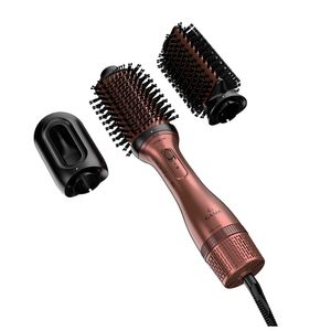 Escova Secadora Gama Italy Multicabeças Marula 3D com 03 Velocidades e 1200W Cobre - ESCMAR3D