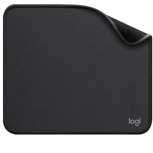 Mouse Pad Studio Series Logitech com Base de Borracha Antiderrapante, Resistente a Derramamentos Grafite