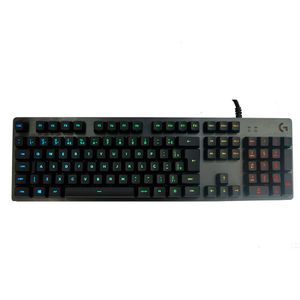 Teclado Mecânico Gamer Logitech G512 Carbon LayoutABNT2, RGB LIGHTSYNC, USB Passthrough e Switch Exclusivo GX Brown