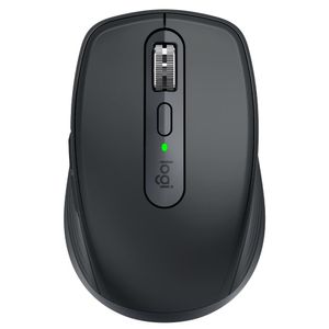 Mouse sem fio Logitech MX Anywhere 3S Compacto, Clique Silencioso, Recarregável, Conexão Bluetooth - Grafite