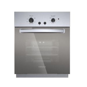 Forno de Embutir Venax à Gás 50 Litros Cristallo GIII Inox Gás GLP