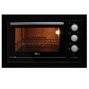 Forno Eletrico Fischer Fit Line Embutir 48l Preto 95481/95482
