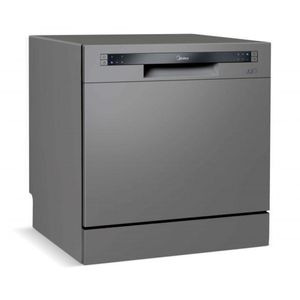 Lava Louças MIdea 8 Serviços Cinza DWA08S