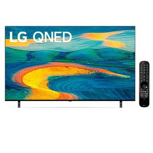 Smart TV LG 4K Quantum Dot NanoCell 55" Polegadas 55QNED7S 60Hz FreeSync 4x HDMI 2.1 ThinQAI Google Alexa