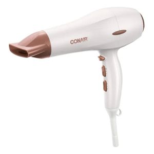 SECADOR CONAIR DE CABELO COM DIFUSOR 1900W DOUBLE CERAMIC BRANCO 127V 530BR