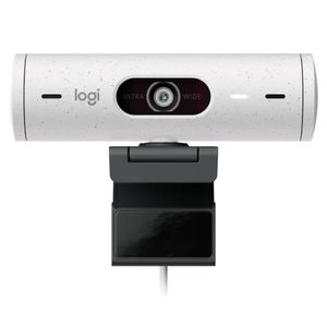 Webcam Logitech Brio 500 Full HD Branco - 960-001426