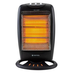Aquecedor Doméstico Halógeno Preto 127v - AH-01