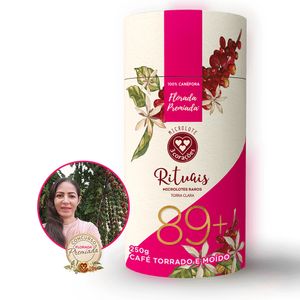 Café Torrado e Moído Florada 89+ Lúcia Helena de Oliveira 3 Corações Lata 250g