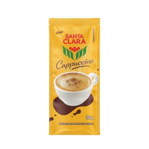 Cappuccino Santa Clara 30 Sachês com 20g Cada