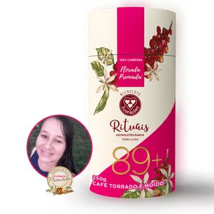 Café Torrado e Moído Florada 89+ Inglescivania Pereira 3 Corações Lata 250g