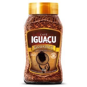 Café Iguaçu Solúvel Liofilizado Gourmet - Vidro 50g