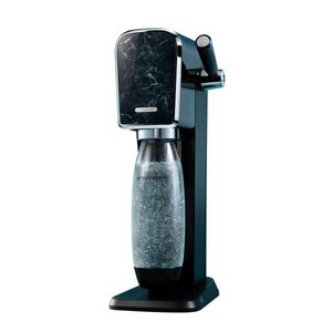 Máquina de Água com Gás Art Marble SodaStream Preto Mármore