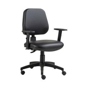 Cadeira de Escritório Giratória Corporate Executiva Roal Preto