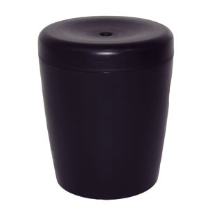Puff Multiuso Tramontina em Polipropileno Preto 35 cm