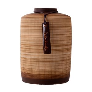 Vaso Reto Bamboo Fosco 24X15cm - Carolina Haveroth