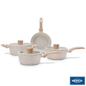 Conjunto de Panelas em Alumínio com 04 Peças Sirius - Brinox
