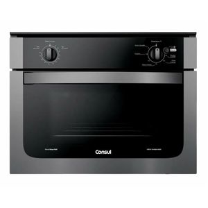 Forno de Embutir Elétrico Consul 47 Litros com Dourador e Timer Autodesligamento Preto COB47AR - 220 Volts