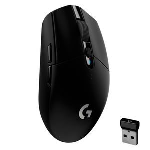 Mouse Gamer Sem Fio Logitech G305 LIGHTSPEED com 6 Botões Programáveis e Até 12.000 DPI - Preto