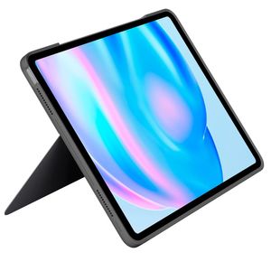 Capa com Teclado Logitech Combo Touch iPad Air 13"(2024), Tec Retroiluminado Destacável e Touchpad Integrado-Cinza