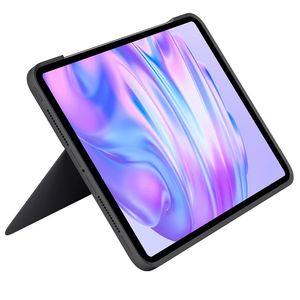 Capa com Teclado Logitech Combo Touch iPad Pro 11" (2024), Retroiluminado Destacável e Touchpad Integrado- Grafite