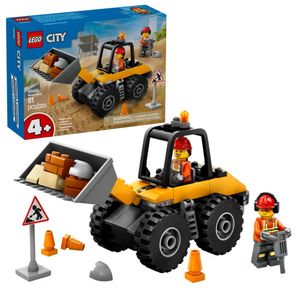 CARREGADEIRA DE RODAS LEGO CITY DE CONSTRUÇÃO AMARELA 81 PEÇAS 4111160450