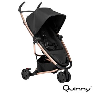 Carrinho de Bebê Zapp Flex Preto e Champagne - Quinny