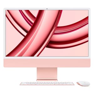 iMac 24" Apple M3 Tela 4.5K (8GB RAM 256GB SSD) - Rosa