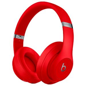 Fone de Ouvido Beats Studio 3 Bluetooth Headphone Over Ear Skyline Puro Cancelamento Ativo de Ruído Vermelho