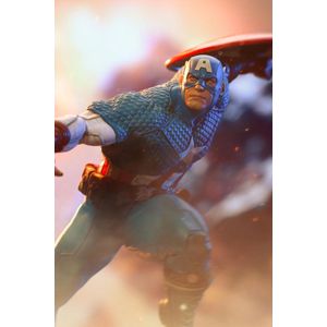 Capitão América Infinity Gauntlet Diorama 1/10 Iron Studios