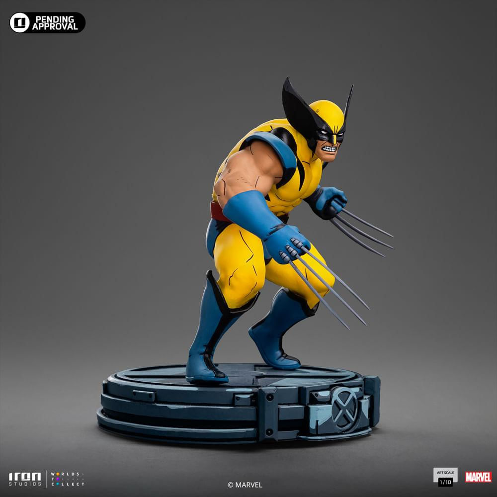 X-MEN ウルヴァリン スタチュー Estátua Wolverine - X-Men 97 - Art Scale 1/10 - Iron Studios