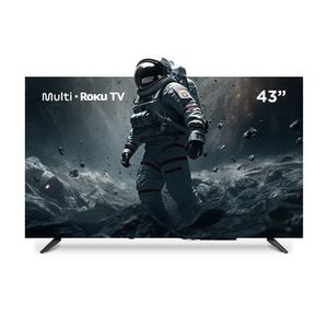 Smart TV Multi Roku 43 Smart DLED com imagem FHD Wi-fi 3 HDMI compatível com Alexa e Google Home - TL056M TL056M