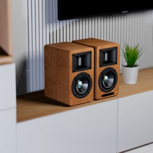 Monitor de Áudio Airpulse A80 EDIFIER 100W RMS - Madeira